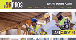 Desktop Screenshot of landdesignpros.com